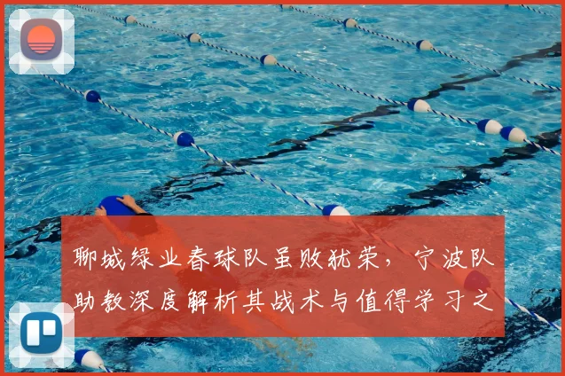 聊城绿业春球队虽败犹荣,宁波队助教深度解析其战术与值得学习之处